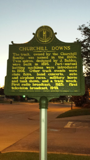 Churchill Downs Marker
