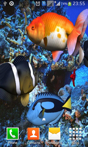 Aquatic Fish Live Wallpaper