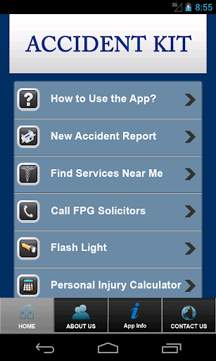 【免費商業App】Accident Kit by FPG Solicitors-APP點子