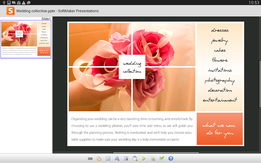 FREE Office: Presentations Screen 3