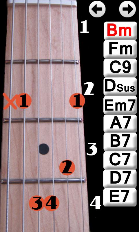 Learn Guitar Chords Screen 2