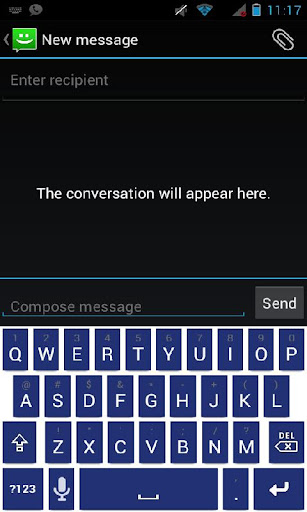 Facebook Keyboard Skin