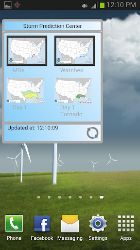 Storm Prediction Center Widget