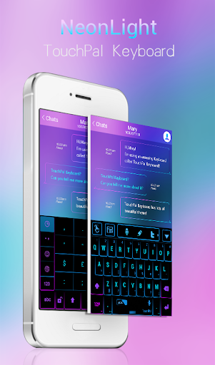 Neon Light TouchPal Keyabord