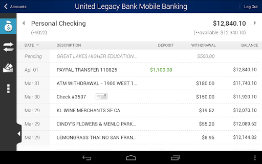 【免費財經App】United Legacy Bank Mobile-APP點子