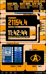 Captura de pantalla de la aplicacion Android Go Trek Live wallpaper