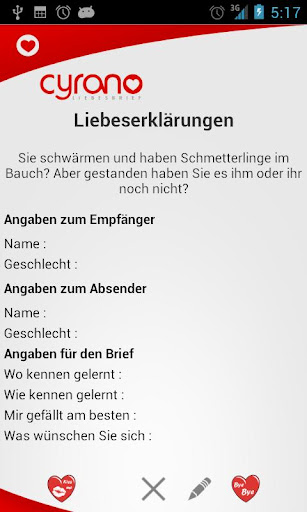 【免費生活App】Cyrano Liebesbriefe Pro-APP點子