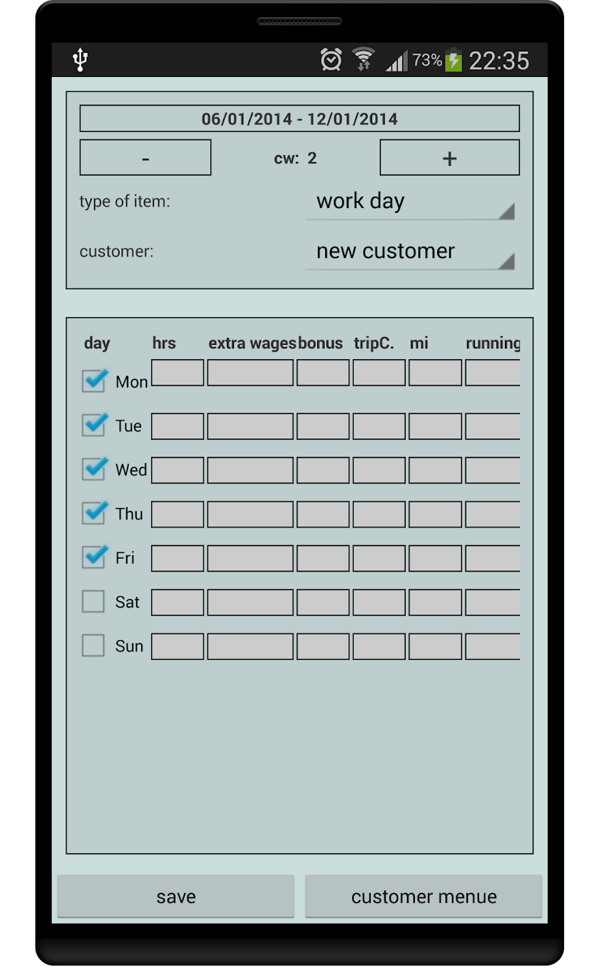 Wage-Check Screen 3