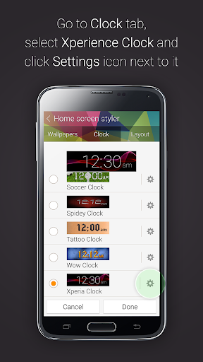 【免費工具App】Xperience Clock for Gear Fit-APP點子