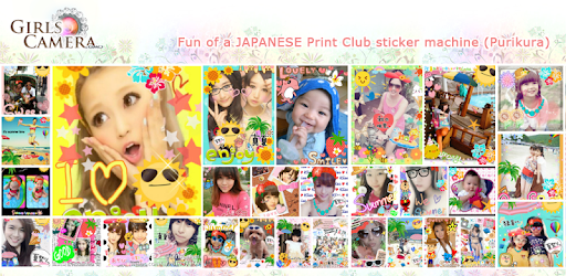 GirlsCamera:PhotoBooth Sticker -  apk apps