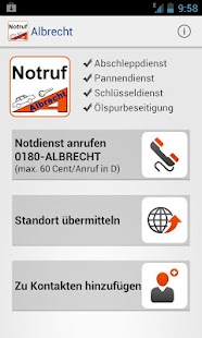 Notruf ALBRECHT Screenshots 0