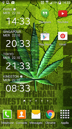 Weed 3D Live Wallpaper