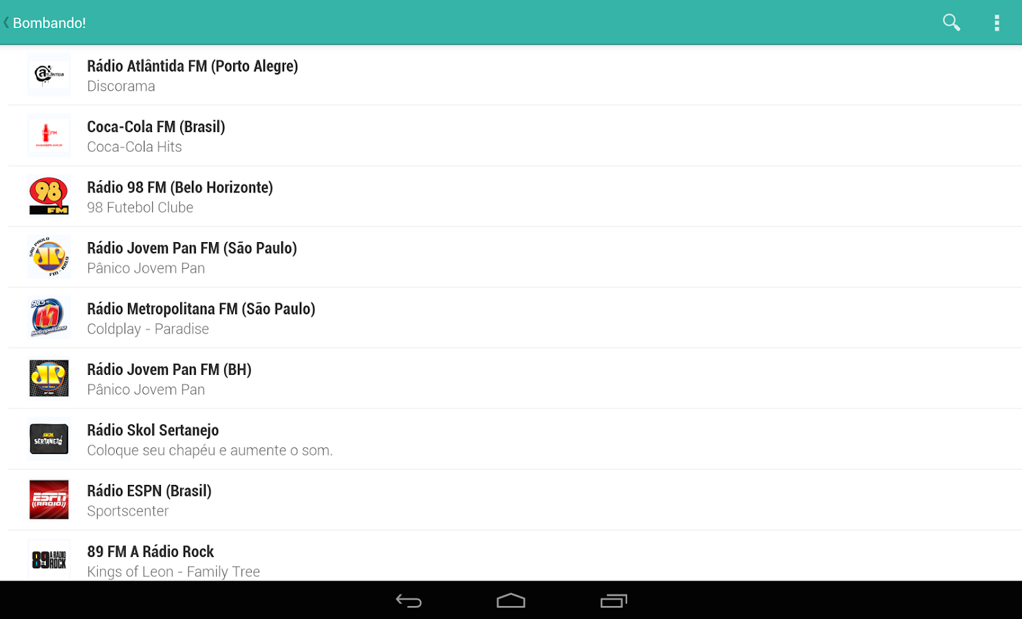 TuneIn Radio Pro - screenshot