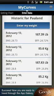 MyCurves Screenshots 3