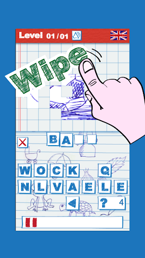 【免費拼字App】Wipe the doodle-APP點子