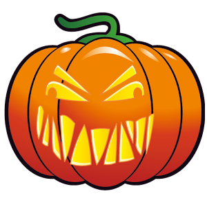 Halloween style logo