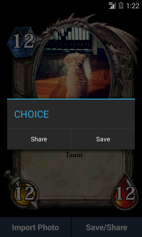 Card DIY︰Hearthstone Screen 3