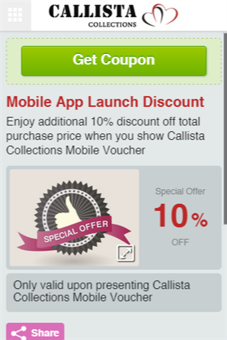 【免費商業App】Callista Collections-APP點子