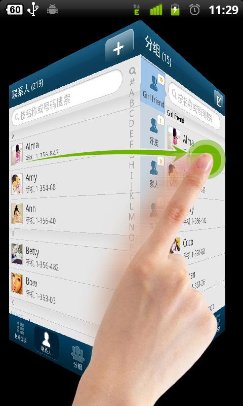 GO Contacts EX Android