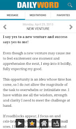 Daily Word From Unity poster 1