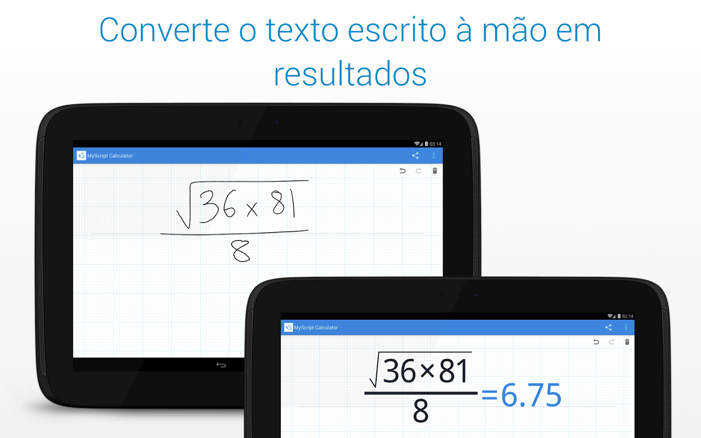 MyScript Calculator - Screenshot