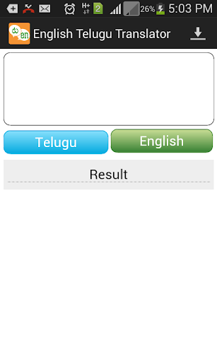 Telugu English Translator