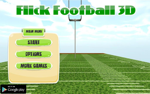 【免費體育競技App】Football Flick 3D-APP點子