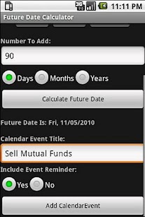 Free Download Future Date Calculator APK for PC