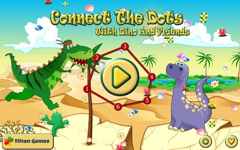 Dino Dots Connect for Kids