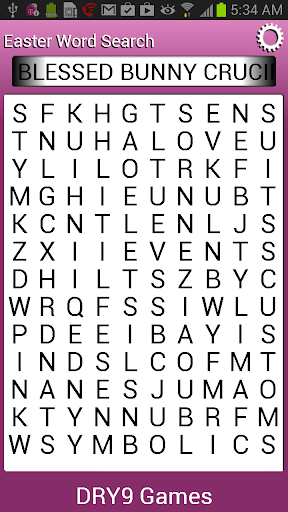 Easter Word Search