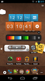 TSF CubeClock Widget poster 2