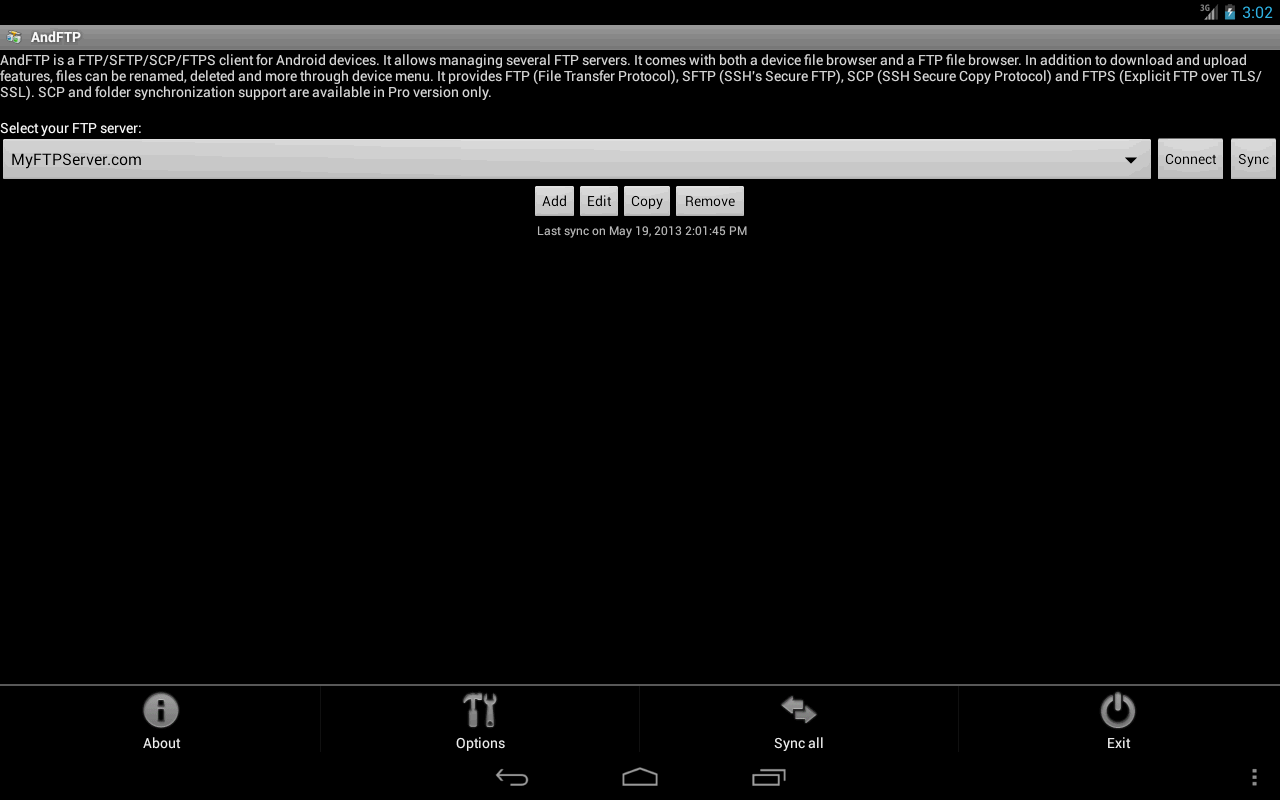 AndFTP Android