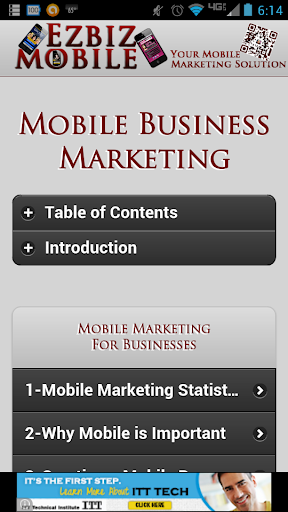 Mobile Business Marketing Free