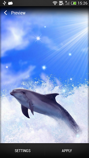 Dolphin Live Wallpaper