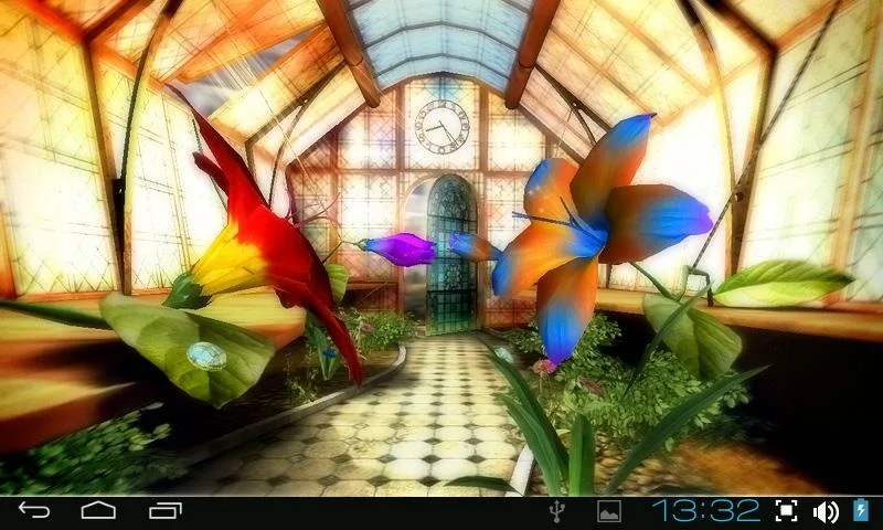 Magic Greenhouse 3D Pro lwp - screenshot