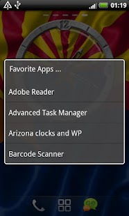 USA Arizona clock flag Screenshots 4