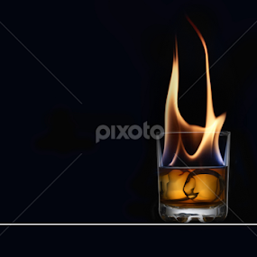 whiskey fire by Gerry Morgan - Food & Drink Alcohol & Drinks