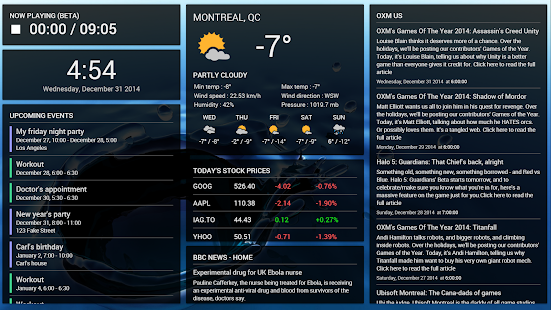 Dashboard Cast Screenshot