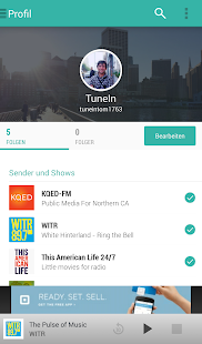TuneIn Radio Screenshot