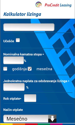 ProCredit Lizing Kalkulator