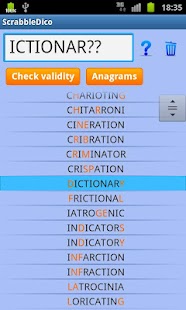 Scrabble Dico & Anagrammes - screenshot thumbnail