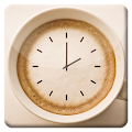 Coffee Cup HD Analog Clock LWP Apk