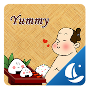 Yummy Sushi Boat Browser Theme