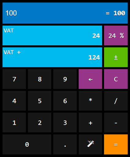 VAT Calculator