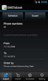 SMSToExcel Pro poster 1