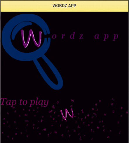 Wordz App