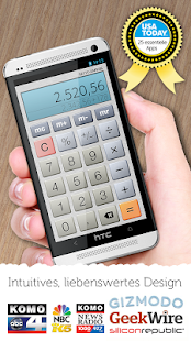 Android-Anwendung Calculator Plus Screenshot