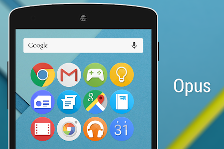 Screenshot Opus - Icon Pack (Apex/Nova) v1.0