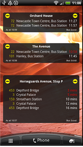 UK Bus Times Live: Bus Scout  screenshots 8