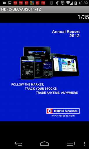 HDFC Securities Ltd AR 2011-12